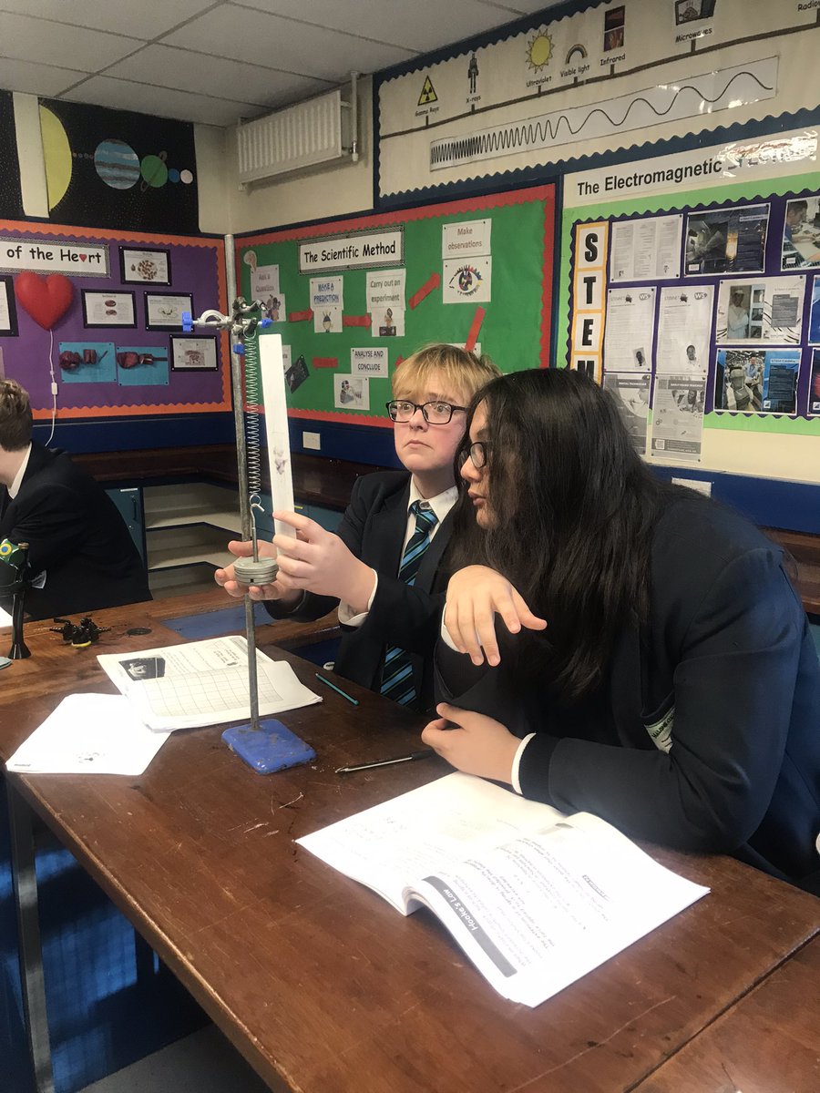 ScienceMalone's tweet image. Investigating Hooke’s Law requires accurate measurement @MaloneCollege