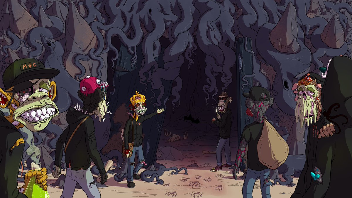 mutant_cartel's tweet photo. Word has spread of a sanctuary in the wilds for the MAYC. A resistance to rival factions and circling Feds...A Hideout!

https://t.co/biBAx4aaLl https://t.co/8VBkA6CgD9