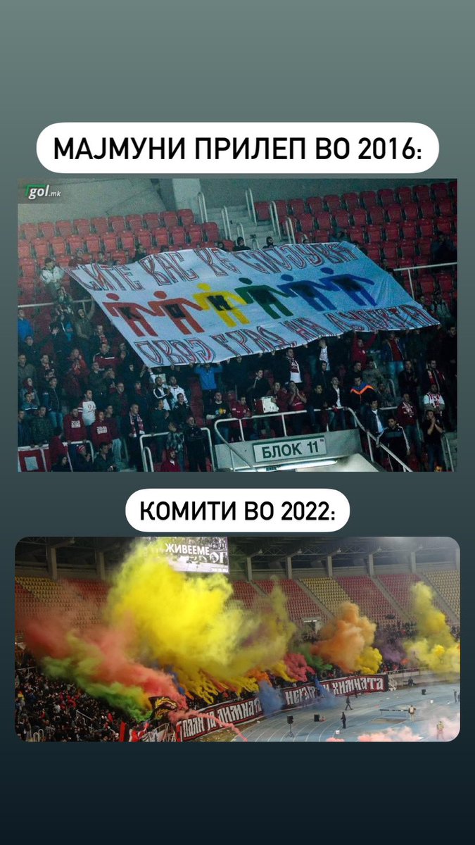 kralmarko31's tweet photo. Прилепски Мајмуни секогаш пред времето!

Среќен роденден ФК Миравци! 
#лгбт https://t.co/0AxELHCi7R