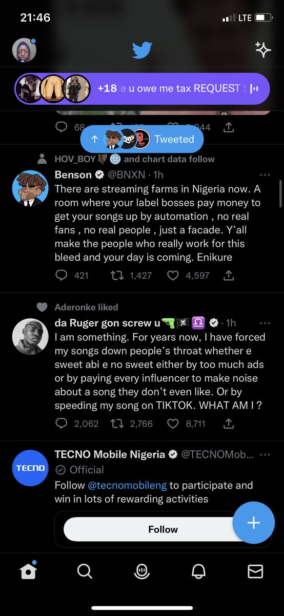 mackoveli_'s tweet photo. @instablog9ja Twitter algorithm even know🤷🏽‍♂️ https://t.co/6hSDMUuUKc