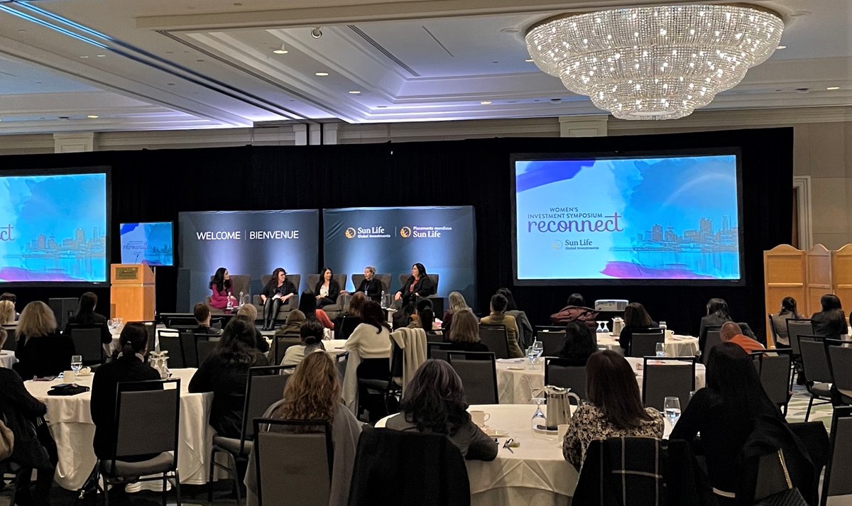 Our Women’s Investment Symposium live event for #advisors is happening now, in Vancouver. A robust two-day agenda featuring the latest investment updates paired with educational sessions is underway. #SLGIReconnect.