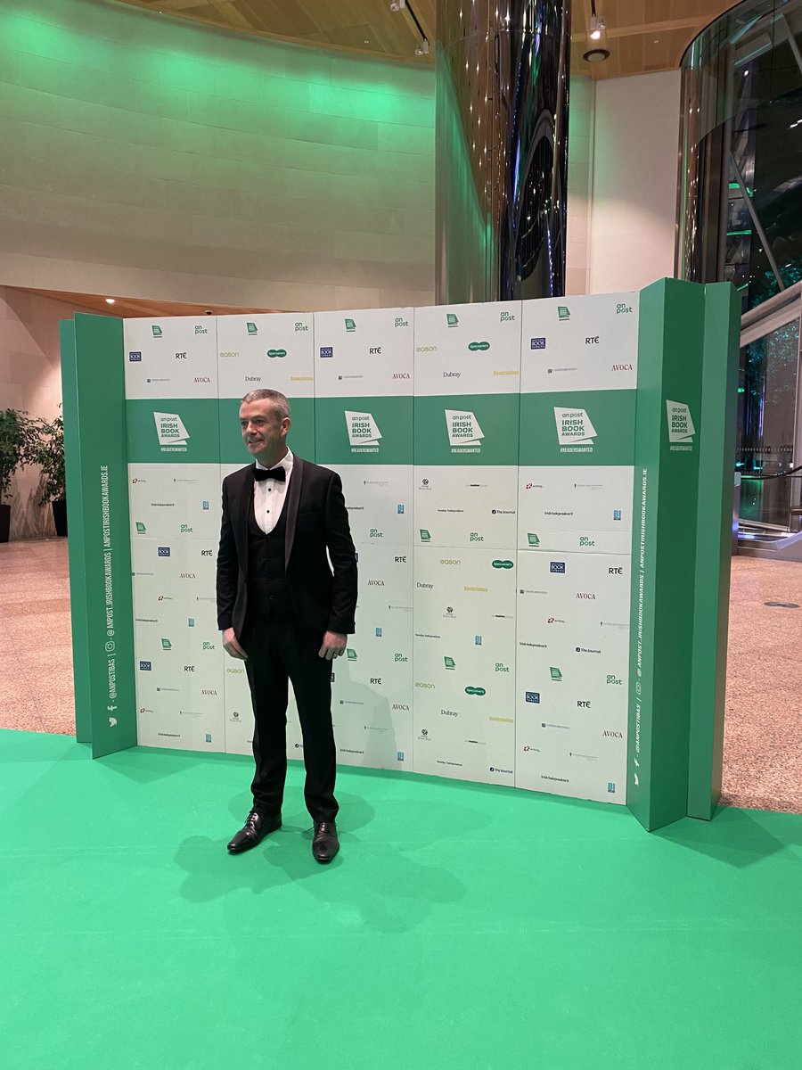 All spruced up for the ⁦@AnPostIBAS⁩ - very honoured and genuinely gobsmacked to be nominated for Cookbook of the Year for The GIY Diaries. Big thanks to all ⁦<a href="/Gill_Books/">Gill Books</a>⁩