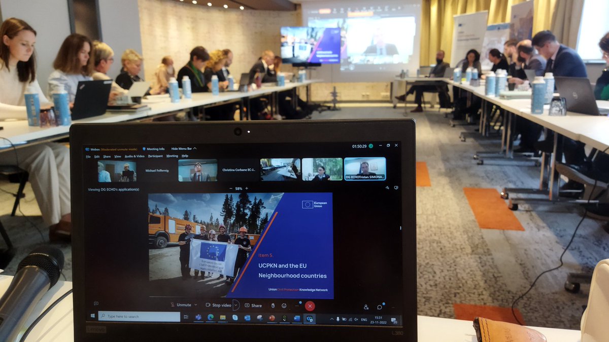 Today, on the occasion of the Union Civil Protection Knowledge Network board 🇪🇺 , I'd the opportunity to argue on the interest of involving the southern countries 🌿 of our knowledge network.
Thank you @eu_echo and fantastic team B3 for the invitation.
#MedCivPro #UCPKN