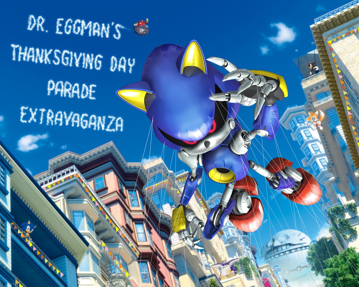 Daily Sonic Renders on Twitter "Happy Thanksgiving! This is a render of Metal Sonic from "Sonic