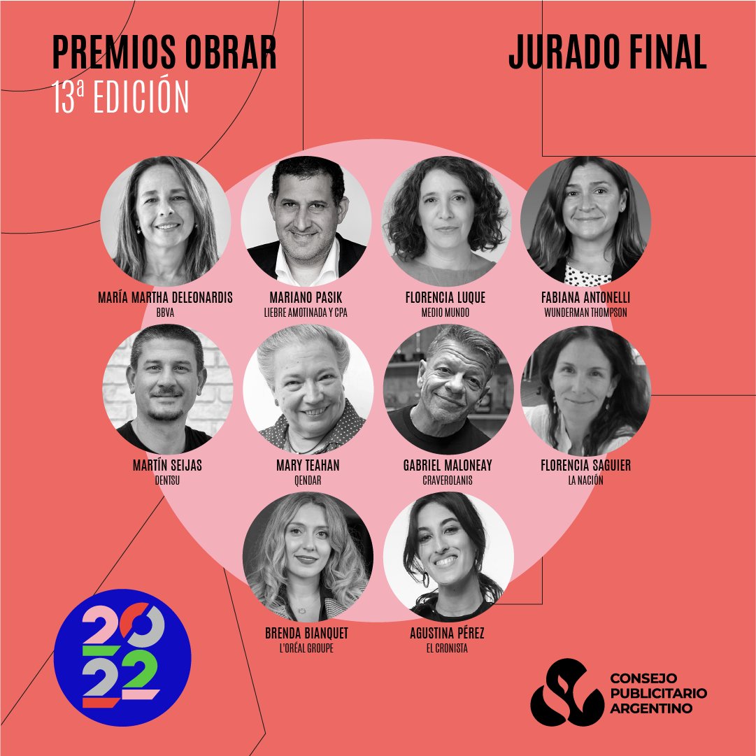 consejopublarg's tweet photo. 📣 ¡Les presentamos al gran Jurado que le tocó la difícil tarea de definir los casos ganadores de los #PremiosObrar 2022!

Luego de 2 años de hacer esta sesión en modo virtual, volvimos a la presencialidad para evaluar los casos finalistas. https://t.co/rjyTrz54tL