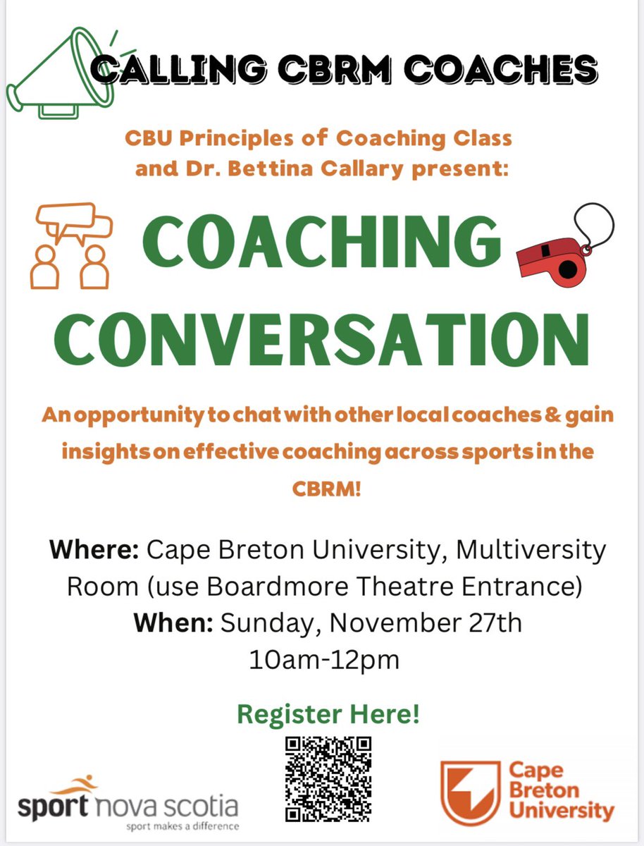 Quick interview on <a href="/Mainstreet_CB/">inactive</a> CBC radio this afternoon to talk about the Coaching Conversation happening this weekend, organized by my coaching class. Will be fun! <a href="/cburesearch/">CBU Research</a> <a href="/cbufa/">植可健</a>