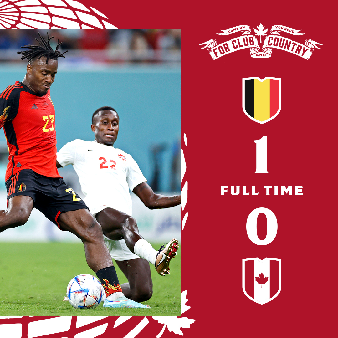 TorontoFC's tweet photo. Tough one to take, but proud of the effort against a top side.

We'll be ready to bounce back against Croatia. https://t.co/iEMrDCXCTs