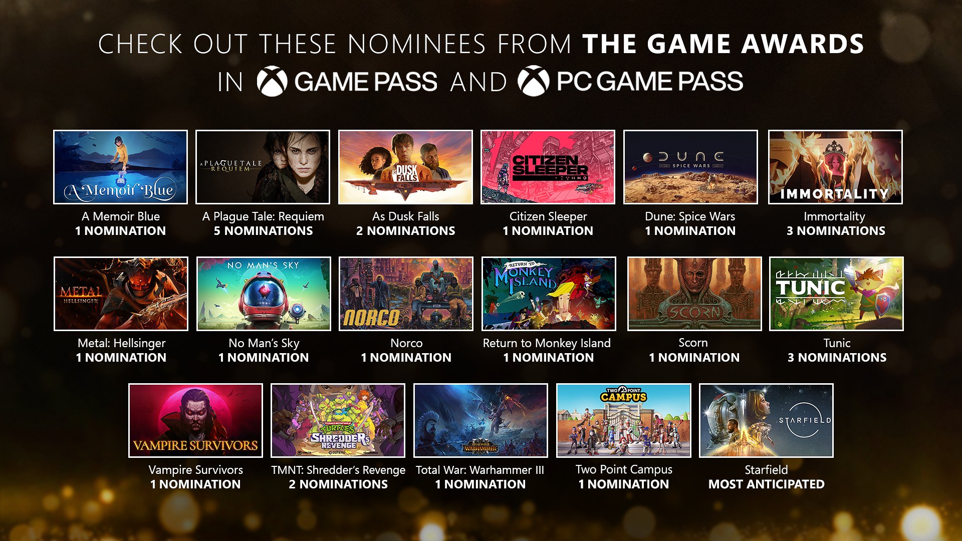 Xbox Game Pass on X: look at them all, we're so proud!   / X