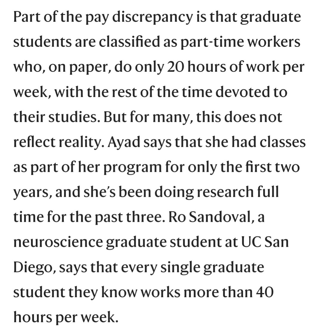 MycoAggression's tweet photo. Thrilled to not just see coverage of the #FairUCNow strike in @Nature, but to see them reject the disgraceful claim that graduate researchers only work part time
https://t.co/9qNSonvBt4 https://t.co/G3eL74ROqE