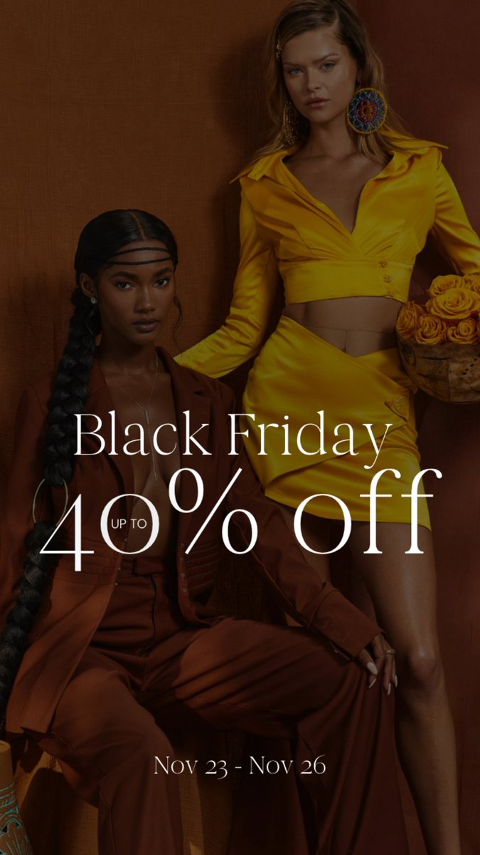 Our Biggest Sale of The Year is Happening! Get up to 40% off during our #blackfridaysale 🎉 
sincerelyria.com