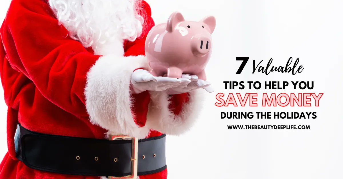BeautyDeepLife's tweet photo. It’s that time of year again &amp; we know how easy it is to spend, spend, spend. But what if this year, you decided to #savemoney instead?  We’ve put together a guide with 7 simple ways that you can save money during the #holidays &amp; keep your wallet happy! https://t.co/EbYDvC45YC https://t.co/RLftG8R4h7