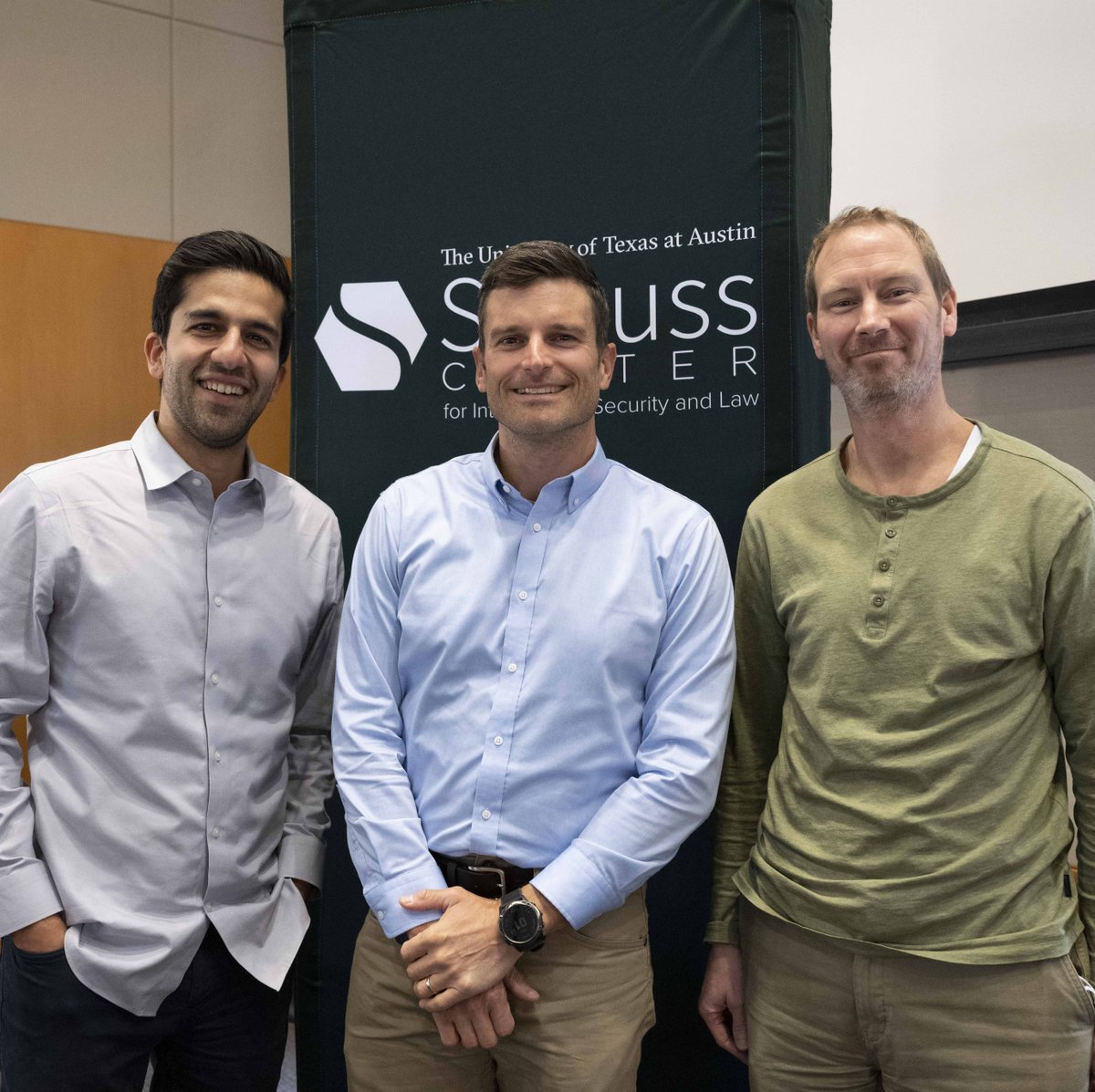 StraussCenter's tweet photo. Thank you to Carey King (@CareyWKing), Joshua Rhodes (@joshdr83), & Sina Kian (@SinaKian1) for the engaging conversation on the question: "Does it Matter How Much Energy Cryptocurrency Mining Consumes?" to wrap up last week's Blockchain & Cryptocurrency Policy Week!
#StraussTech https://t.co/AvM1eVDGUA