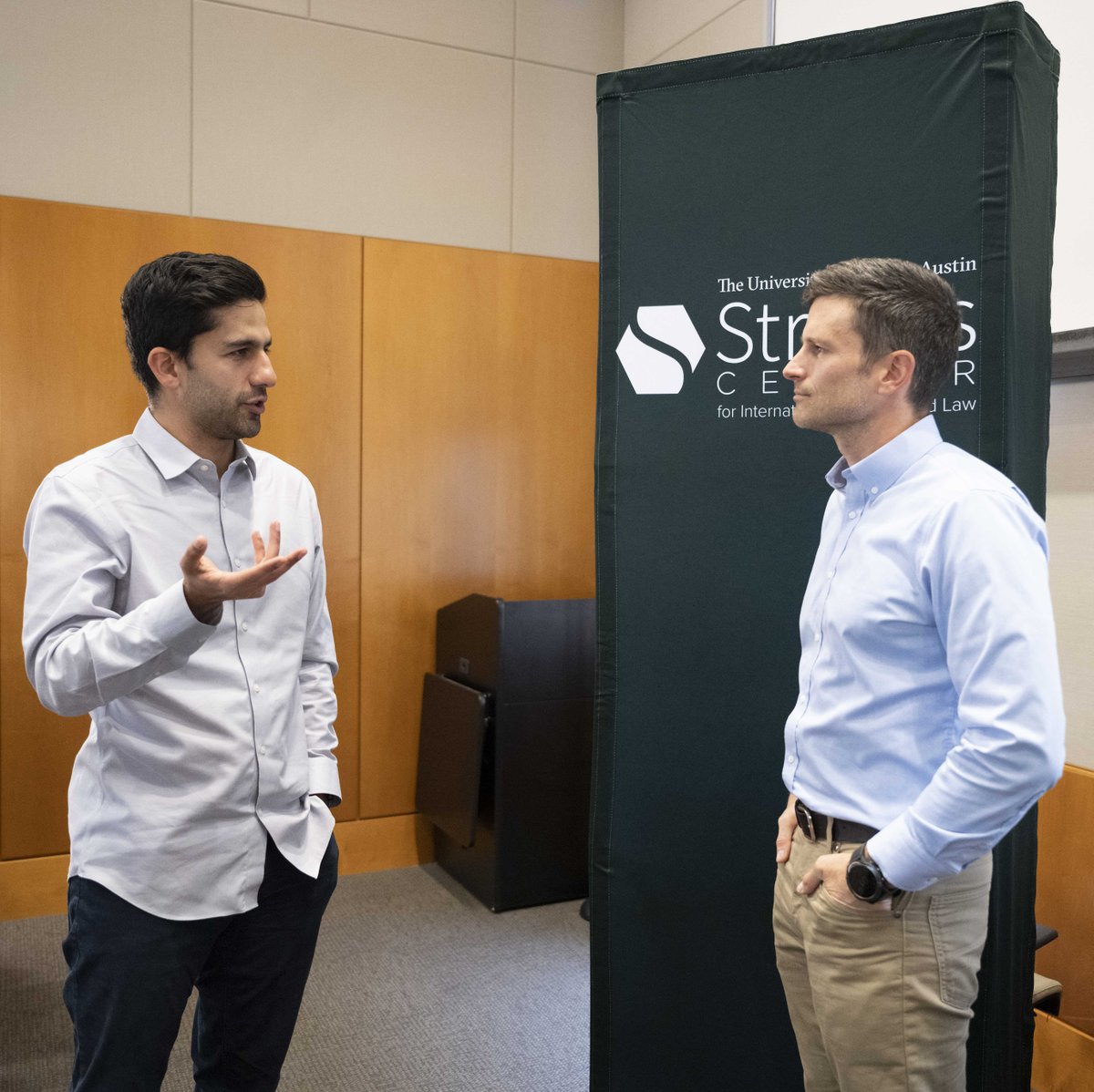 StraussCenter's tweet photo. Thank you to Carey King (@CareyWKing), Joshua Rhodes (@joshdr83), & Sina Kian (@SinaKian1) for the engaging conversation on the question: "Does it Matter How Much Energy Cryptocurrency Mining Consumes?" to wrap up last week's Blockchain & Cryptocurrency Policy Week!
#StraussTech https://t.co/AvM1eVDGUA