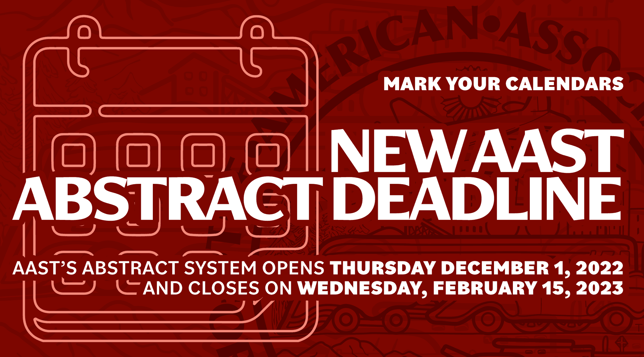 AAST on Twitter "NEW ABSTRACT SYSTEM DATES📆 AAST’s Abstract System