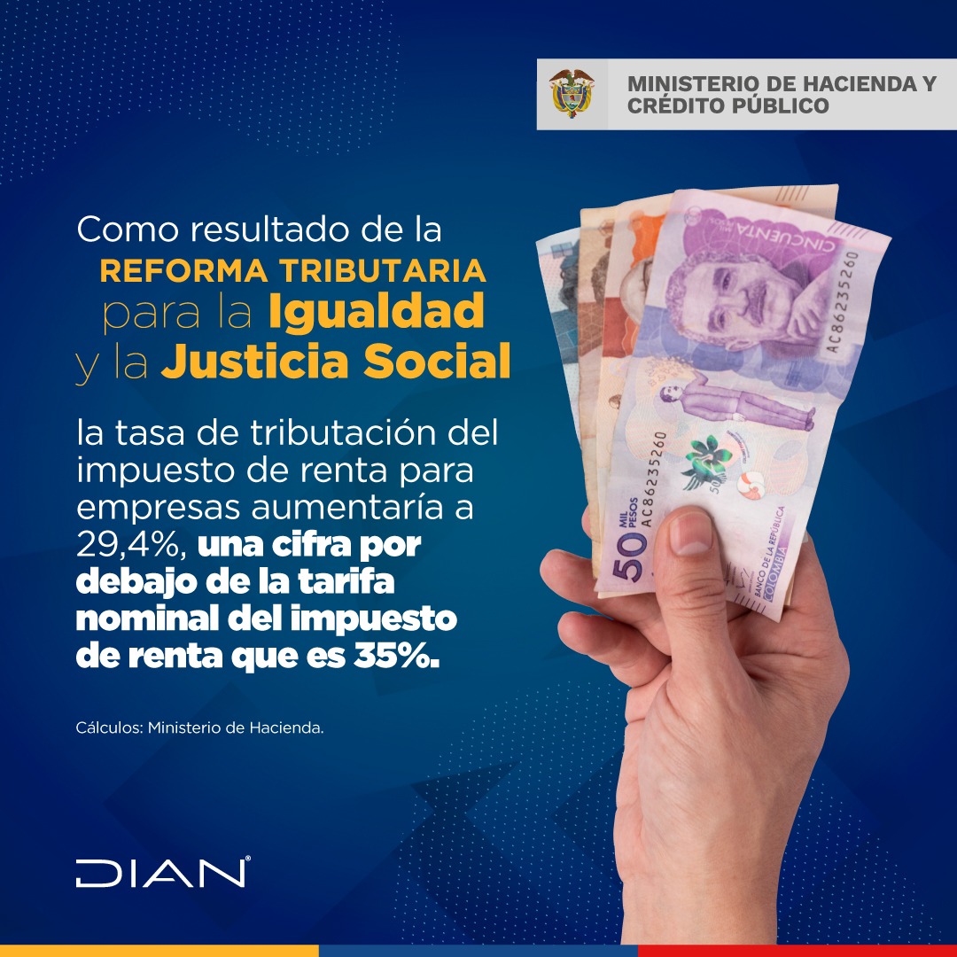 MinHacienda on Twitter "Con la eliminación de beneficios tributarios