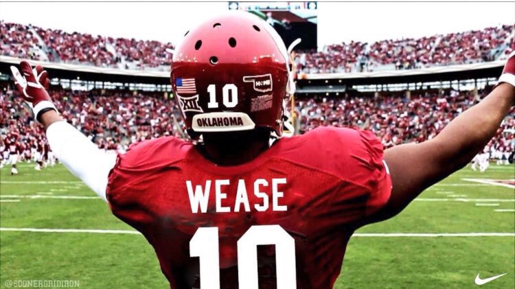 jiminarlington's tweet photo. @OU_Football @ALMIGHTYCEAS @Trey_Morrison23 @Jake_mccoy1 @OGkelley @_TheoWeaseJr @1ericgray CAPTAIN TโWEASEY! ๐ ๐ Congratulations Theo! #Newwave19 ๐ https://t.co/gBjQcl1oJu