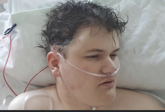 jvaught_'s tweet photo. My brother is truly biggest Taylor Swifts fan. When he had is stroke and was in a coma we played long live for him on repeat. His first writtin words were “Taylor Swift.” We tried to get tickets but couldn’t. Help us @taylornation13! https://t.co/MUNLttu5cI