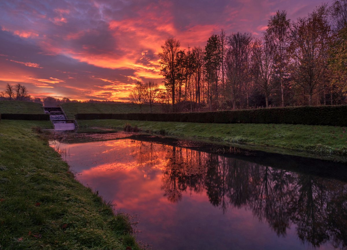 Ben_1135's tweet photo. Sunrise at Hardwick Park this morning. 

#Sunrise #CoDurham https://t.co/UUNCL0WeZd