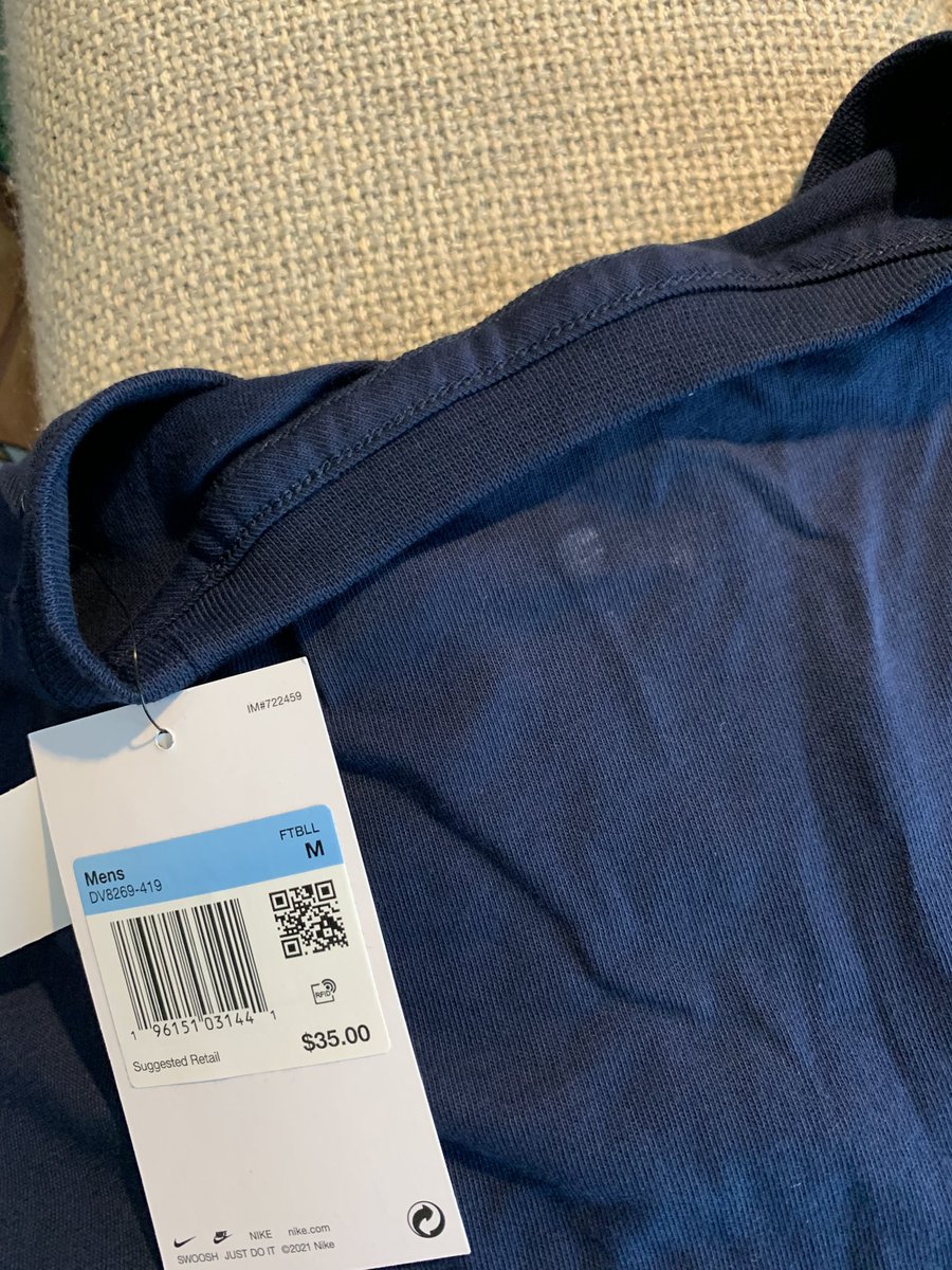 steverooth's tweet photo. @LidsAssist @lids @lidscanada @LidsAssist I replied with the info you requested immediately. It’s now been over 24 hours and I’ve heard nothing back. To top it off, finally received my shirt that was left out of the original shipment and it’s got a stain on it. So frustrating. https://t.co/xEmlOhL0no