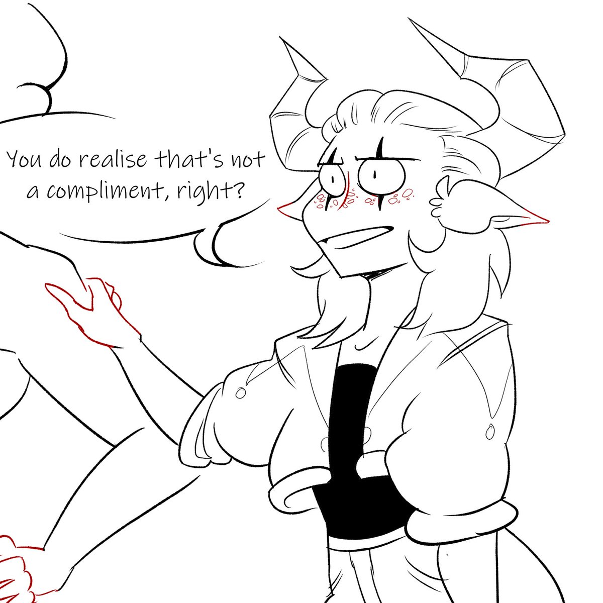 Fellas don't say this to artists pls