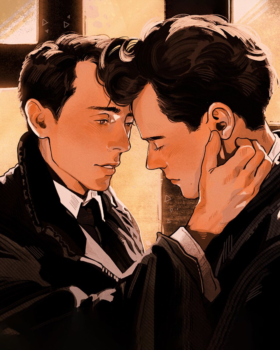 Tom and Patrick sharing an intimate moment, created by <a href="/noahdeaart/">Noah Dao</a>.