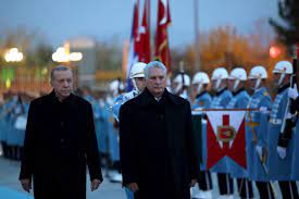 Se fortalecen las relaciones entre ambos países #Cuba y  #Turkey. #DiazCanelEnTuerkiye #GranmaNautas