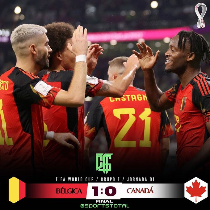 BELGICA 1 CANADA 0  - Mundial 2022 - Grupo F - Resumen - Video FiRzRlOWYA8MBpj?format=jpg&name=small