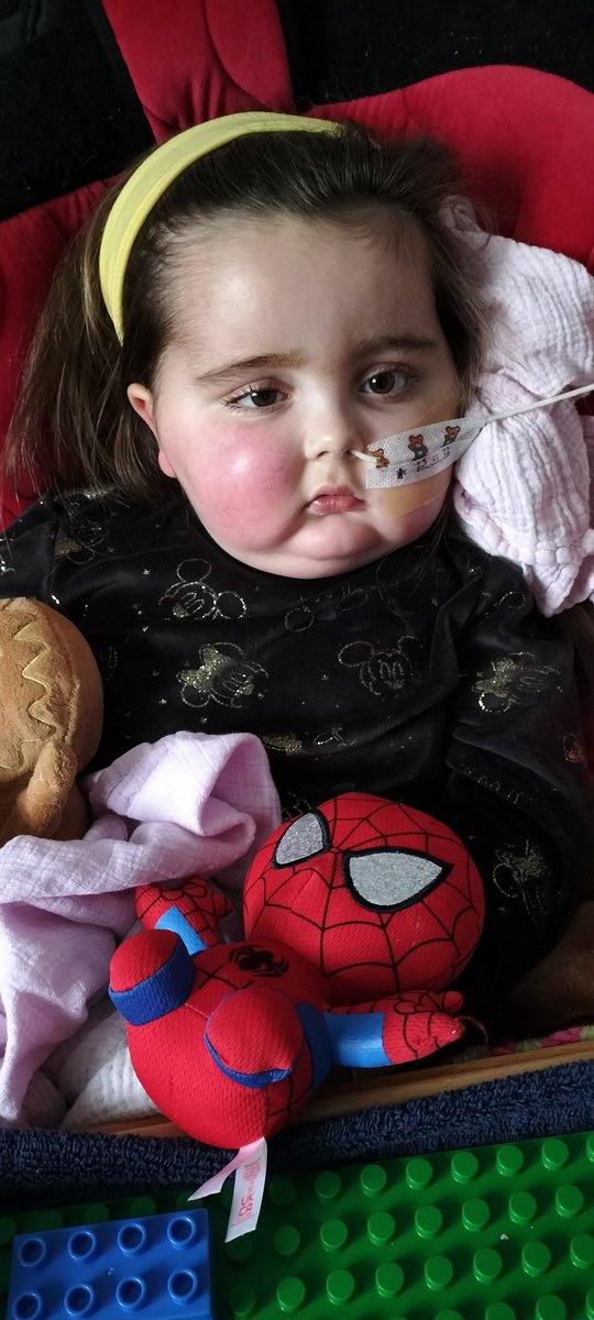 AriaVsDipg's tweet photo. Today this happened. Aria had to have the ng tube put in as she's was struggling to eat.
We have to carry on for Aria. She needs us to be strong. But this is so difficult watching my baby girl deteriorate in front of us 💔
#ariavsdipg
#dipgwarrior
#dipgsucks
#dipgawareness https://t.co/jGxLDEGUCt