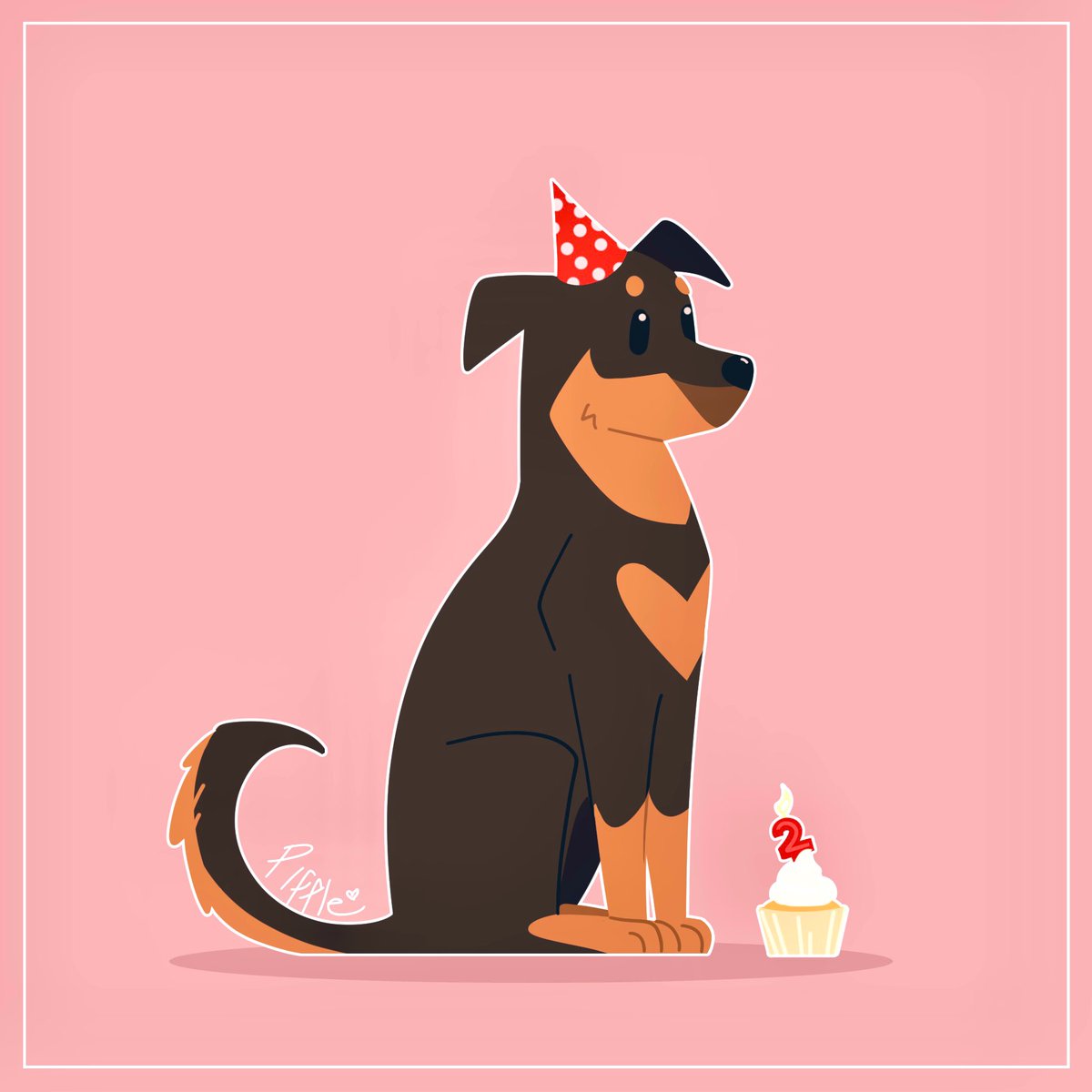 PiffleYT's tweet photo. Today is the borth of my good boy. The goodest boy! https://t.co/G5JhVlWhq9
