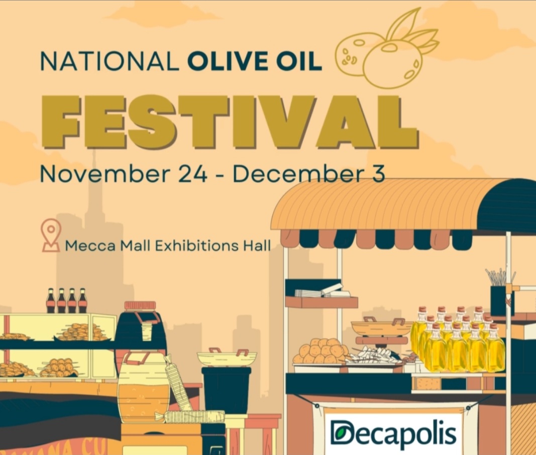 Join <a href="/Decapolisio/">Decapolis</a> and <a href="/WFP/">World Food Programme</a> at the 2022 #OliveOil Festival. Proudly supporting local farmers! #ammanjo #evoo #qualityfood #decapolis