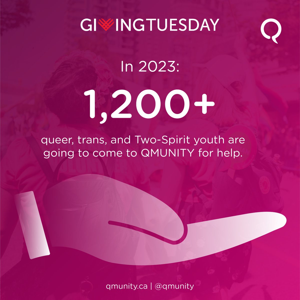 Next year, we anticipate demand for our services to nearly double as the need for queer-competent services are more vital now than ever before. This #GivingTuesday, make a donation that supports the 2SLGBTQIA+ community. Donation link shorturl.at/lxJL4