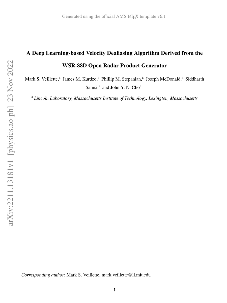 physics.ao-ph Atmosph + Oceanic arXiv submissions tweet media