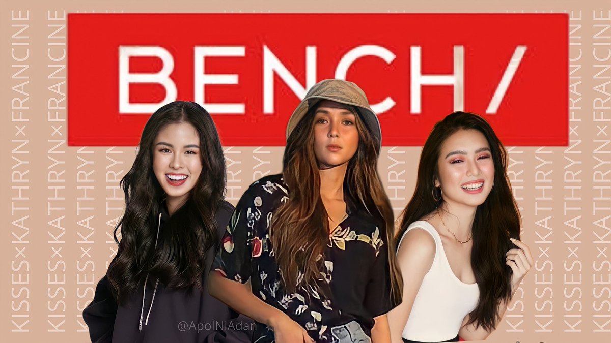 PHENOMENAL QUEENS  💅
Eto talaga ang tunay na mga unbothered and successful Queens. 
Iba talaga kapag Bench Babies  💖

#Bench 
#KissesDelavin 
#KathrynBernardo 
#FrancineDiaz