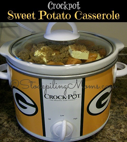 Crockpot Sweet Potato Casserole stockpilingmoms.com/crockpot-sweet… #Thanksgiving2022 #Thanksgiving #RecipeOfTheDay