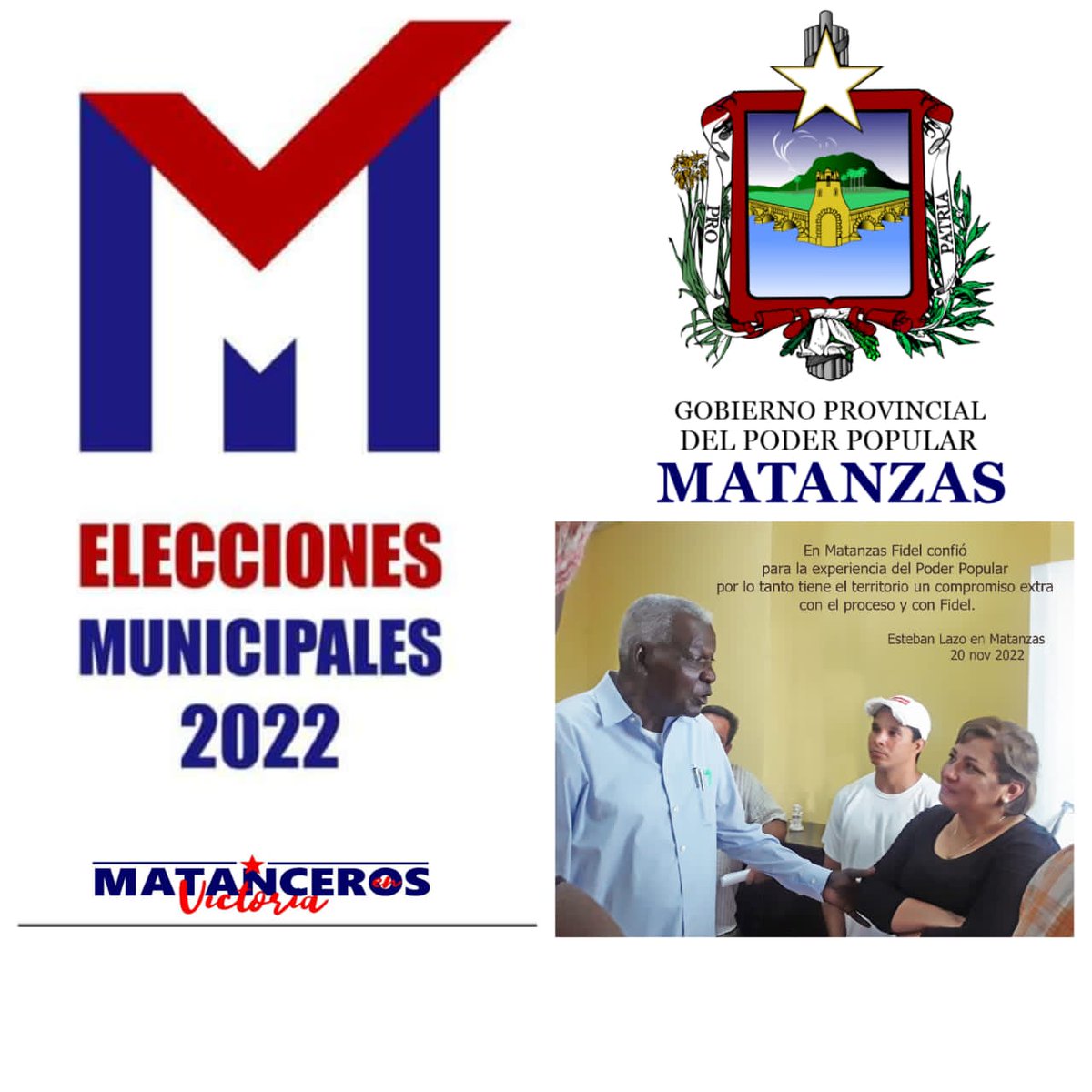 #Matanzas demostrará este 27 de noviembre una vez más que sigue siendo un pueblo laborioso, revolucionario y culto. #YoVotoEl27