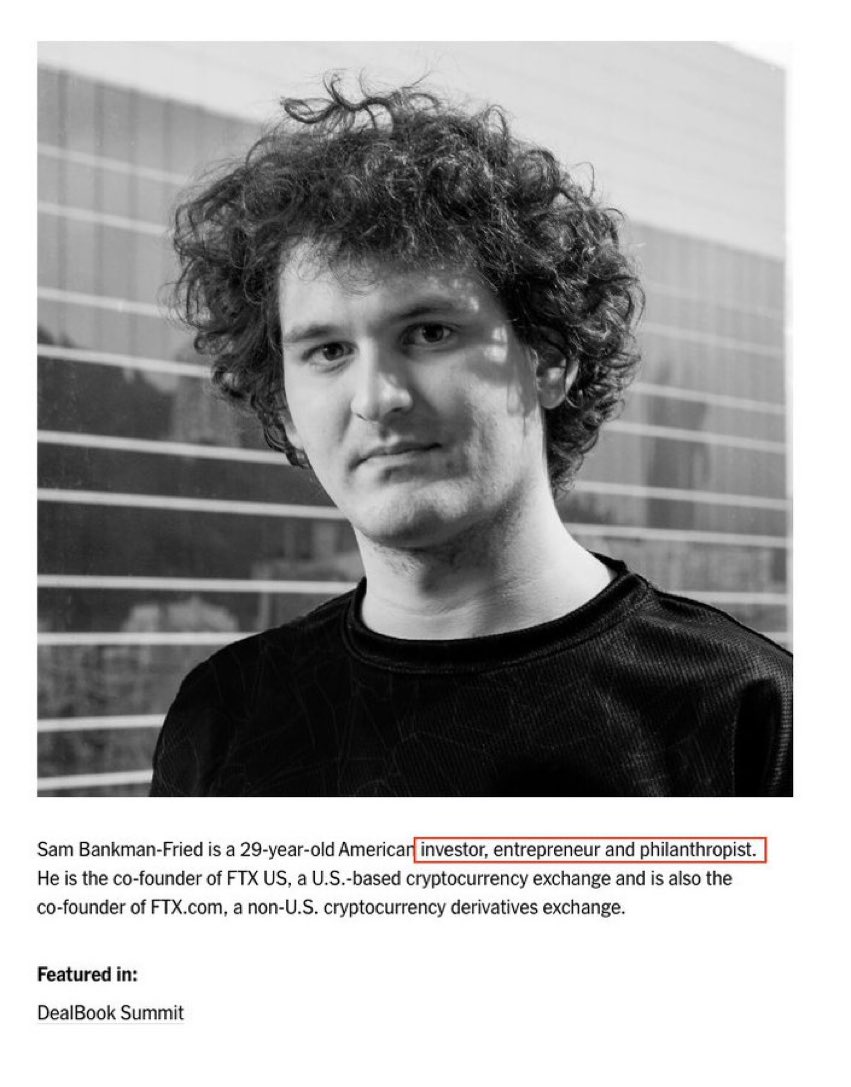 The_Real_Fly's tweet image. SAM BANKMAN-FRIEDMAN IS A PHILANTHROPIST
