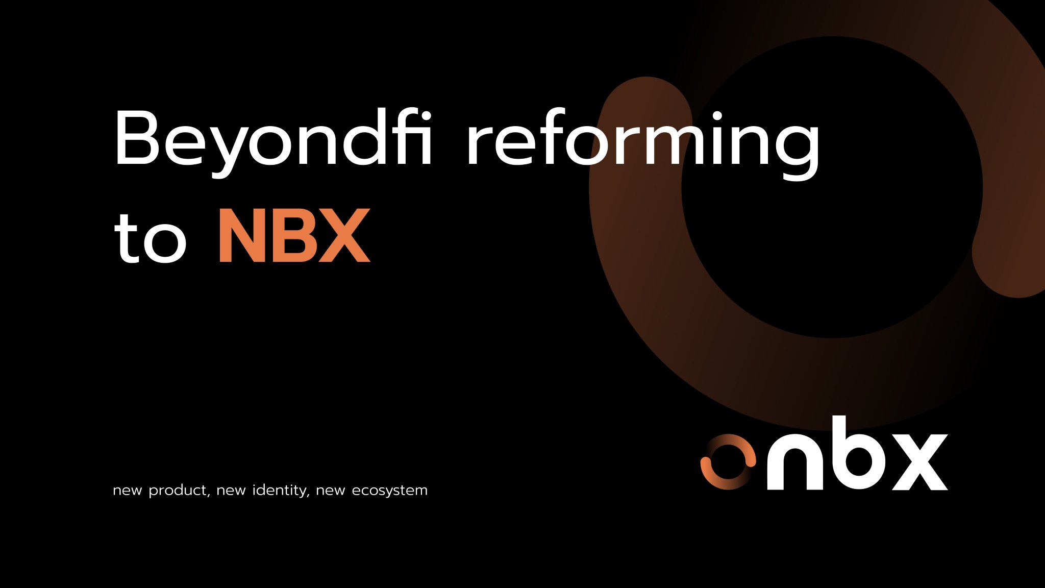 NBX (prev. Beyondfi) on Twitter: "🎙️First official #NBX announcement 1 ...