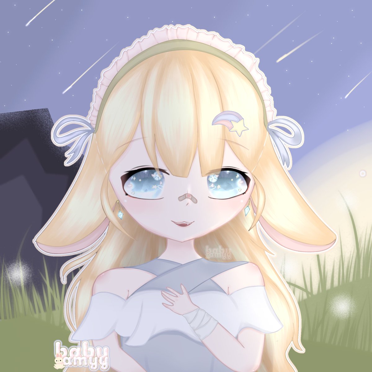 BabyLovelny's tweet photo. ╭──────────────(☁) 
╰─➤ dream!bunny ૮₍ ˶ᵔ ᵕ ᵔ˶ ₎ა
⋆ ˚｡⋆୨୧˚　˚୨୧⋆｡˚ ⋆⋆ ˚｡⋆୨୧˚　˚୨୧⋆｡˚ ⋆
#artmoots #art #arts #artwork #ArtistOnTwitter #artist #digitalart #OC https://t.co/Ws8wyqQgNk