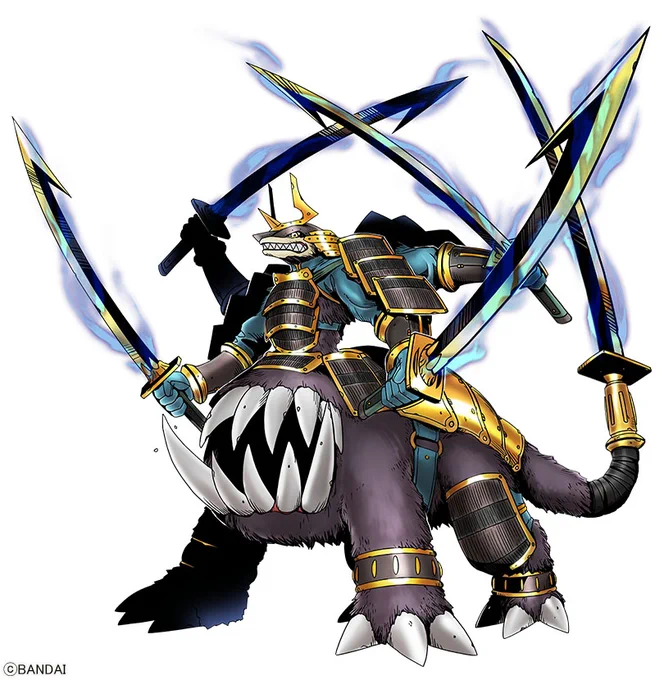 デジモン図鑑に、新たにザンメツモンを追加 #デジモン #digimon 