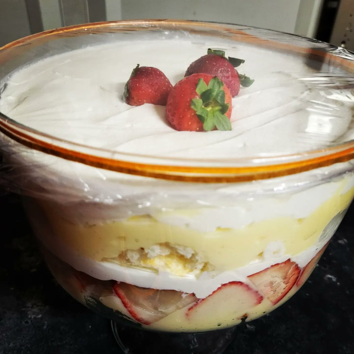 duckyd504's tweet photo. The youngest child requested a Strawberry Cheesecake #trifle instead of extra pies this year! 😋
Happy Thanksgiving 🦃 https://t.co/U79Sphmv9k