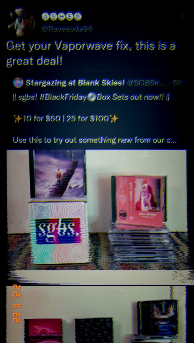 Stargazing at Blank Skies! Records tweet media