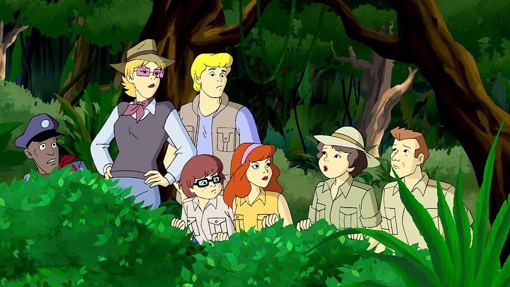 ScoobyandCam's tweet image. Happy 20th Anniversary to “Safari, So Goodi!”. This is episode 8, season 1 of “What’s New, Scooby-Doo?”. This episode aired on November 23rd, 2002 on Kids WB.

#WhatsNewScoobyDoo #ScoobyDoo #Shaggy #Velma #Daphne #Fred #MysteryMachine