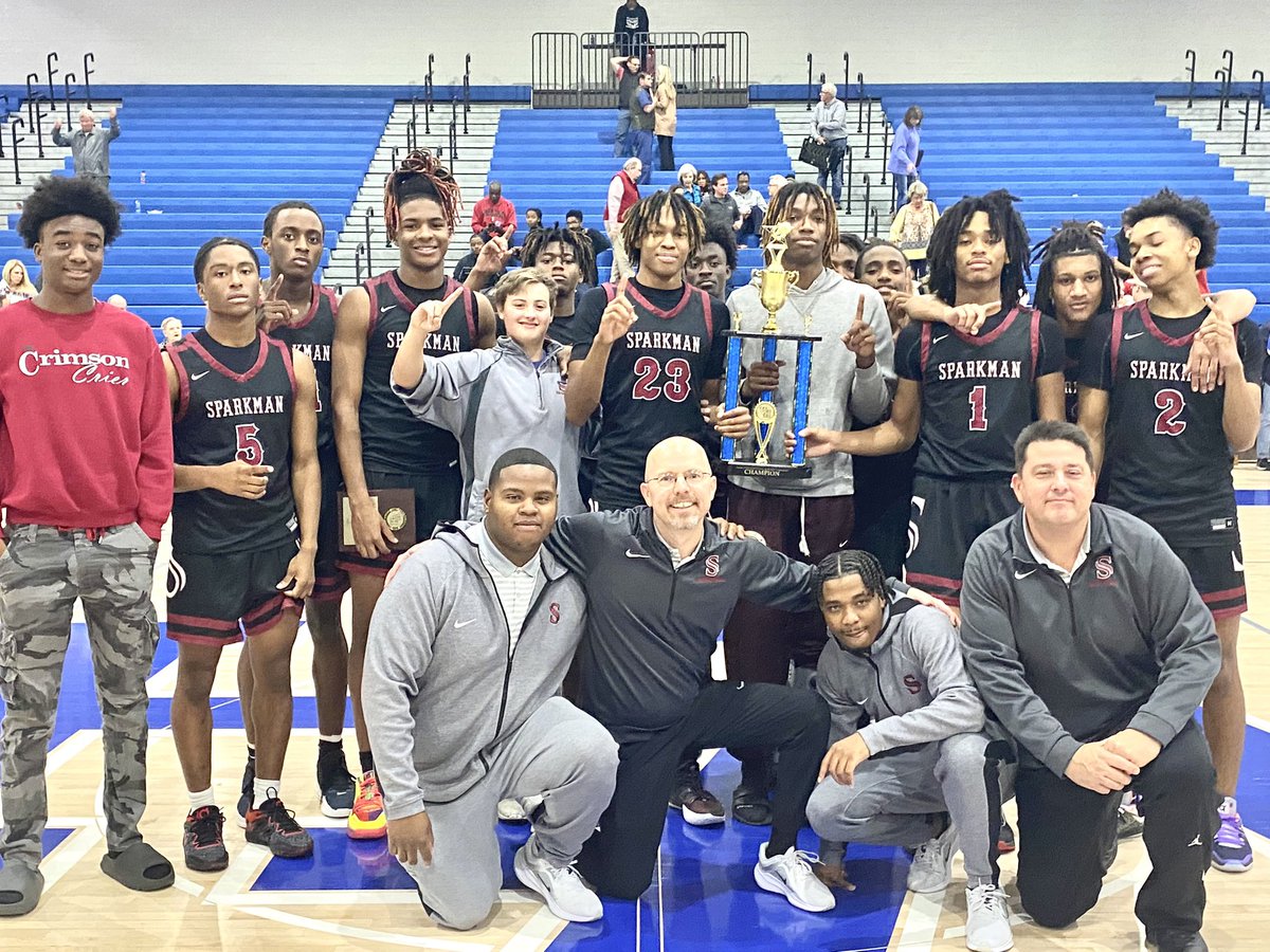 SparkmanHoops's tweet photo. BIG WIN AGAINST ONE OF THE TOUGHEST TEAMS IN 7A VESTAVIA HILLS 64-60! IT WAS ALSO A HOSTILE ENVIRONMENT! Karmelo Montgomery was MVP he had 19pts 8rebs &amp; 2blks. Trey Berger had 11pts &amp; 5rebs. Chase Bell had 11pts &amp; 7rebs. @realkmont11 @ChaseBell_2023 @SparkmanAD @PrinChrisShaw https://t.co/HG8MA587ZD