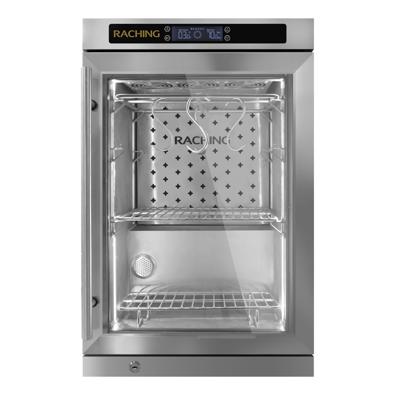 RachingOfficial's tweet photo. Raching dry-aging steak cabinet small size for home use. if you are a steak fan you shoud try this kind of product to help you make more flavor of steak.
#dryaging #conservare  #butcher #carne #meatcellar #meatlovers  #dryagedbeef #macelleria #celledifrollatura #restaurant https://t.co/QSXM2RDO1o