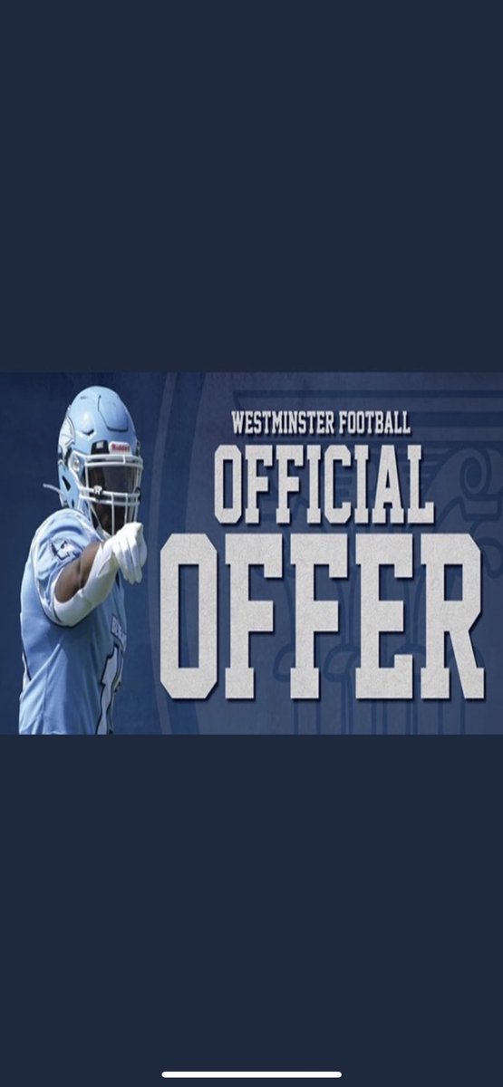djriser7's tweet photo. After a great conversation with @AllenDiesalmanj I’m blessed to receive my 4th offer from Westminster College @WCtitansFB #AGTG🙏🏽 @HBucs_football @jkb2413 @BucsCoachStaff @fitnesskingWash https://t.co/CZsHlUI7sc