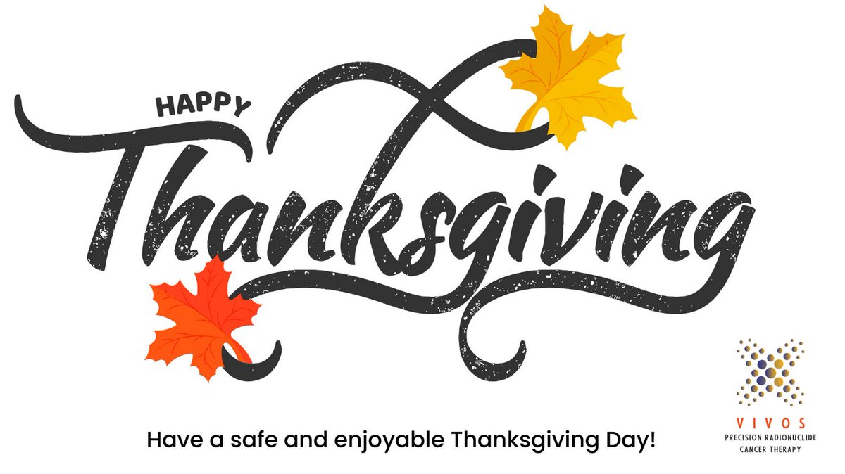 From all of us on the Vivos team, we're wishing you and your families a most enjoyable #ThanksgivingDay weekend. Celebrate Life, and please enjoy responsibly. #thanksgiving