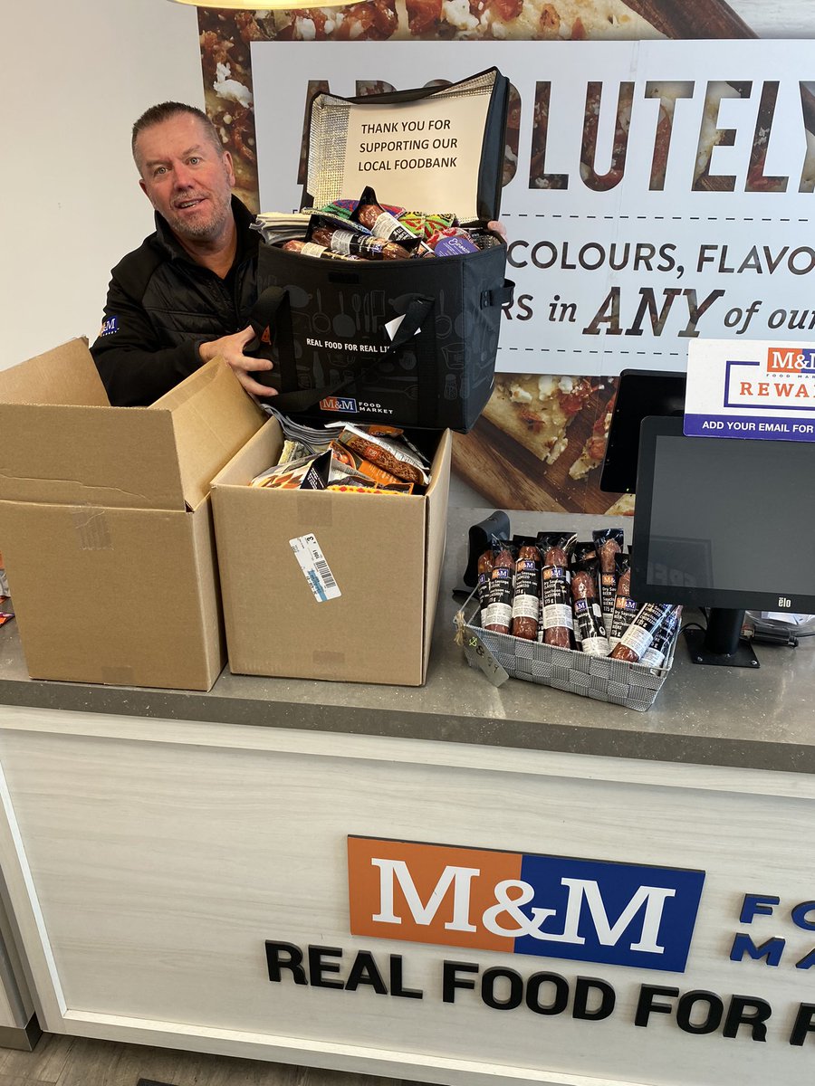 Our M&amp;M Food Market customers continue to support those who are less fortunate and in need. THANK-You for your ongoing support for this great cause!