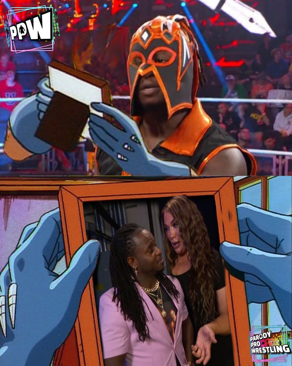 ParodyPro's tweet photo. It was written in the scrypts.

#wwe #nxt #wwenxt    #SCRYPTS #hbk #wweraw    #smackdown    #aew    #Reggie #Tripleh
#niajax #wolverinememe #wweuniverse #aewfans #wrestlecrap #botchamania #survivorserieswargames #survivorseries #nxtdeadline https://t.co/TLIKWEi6IQ