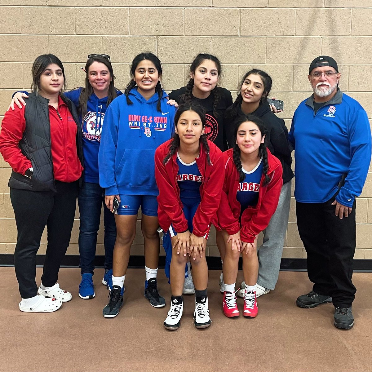 DCHSWR's tweet photo. D-C Girls’ Wrestling started off our season strong at the DeKalb Quad. Iris and Itzel both lead the way by each going 3-0! Great job ladies! #LetsWORK @goDCHSathletics https://t.co/kRm3LNgWHE