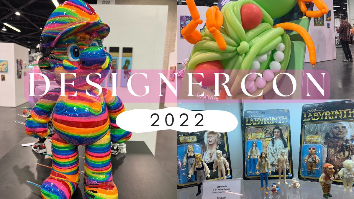 ParksAndCons's tweet photo. We have a new video up! This one is a tour of @DesignerCon 2022 https://t.co/6EUUJMPMFV #DesignerCon2022 https://t.co/M86m1H7435
